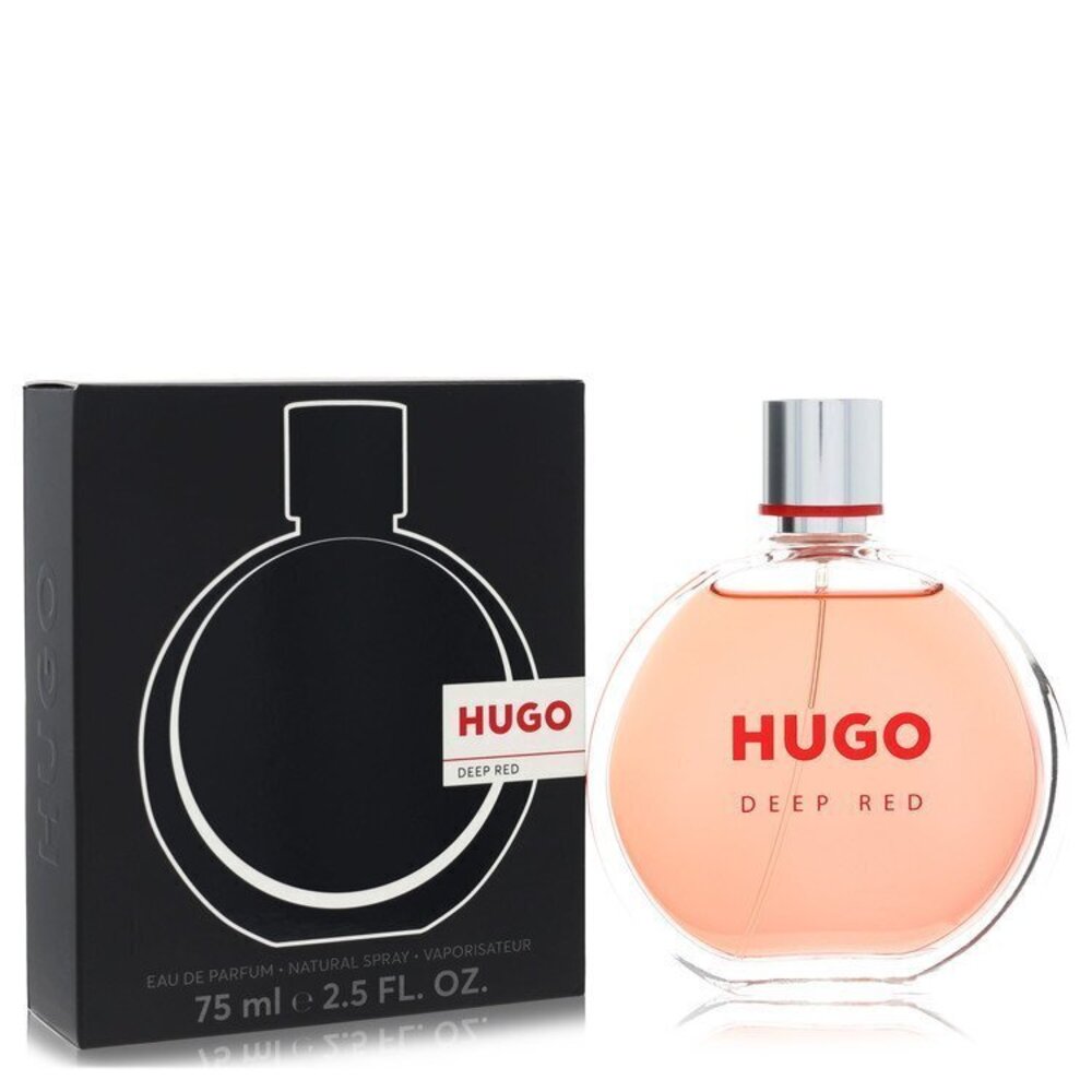 hugo DEEP RED by Hugo Boss Eau De Parfum Spray (New Packaging) 2.5 oz